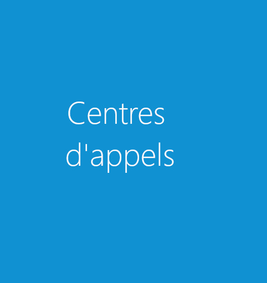 centres d'appels